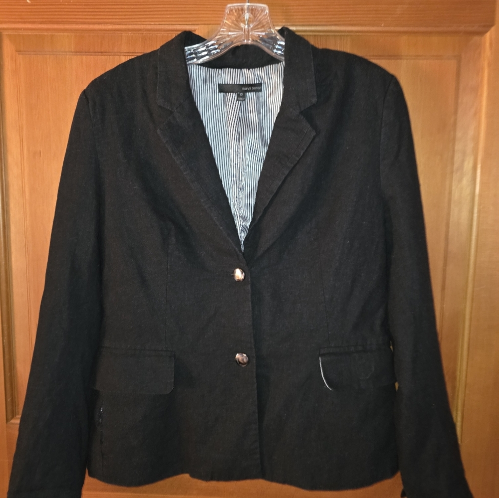 Harve Bernard linen blend blazer Size 10